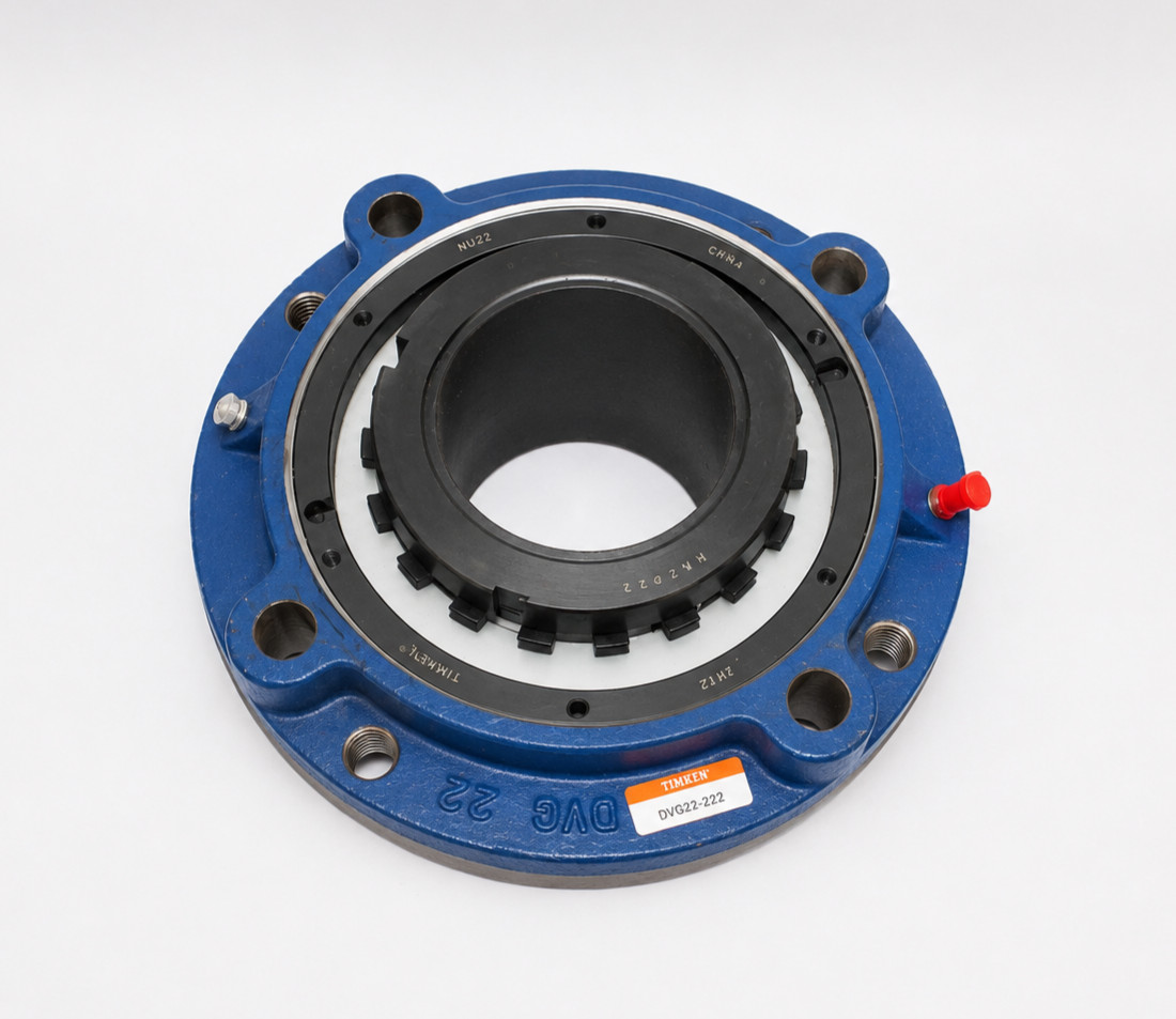NEW Timken DVC22K315ST Piloted Flange Mount Roller Bearing Unit 3-15/16″ Bore