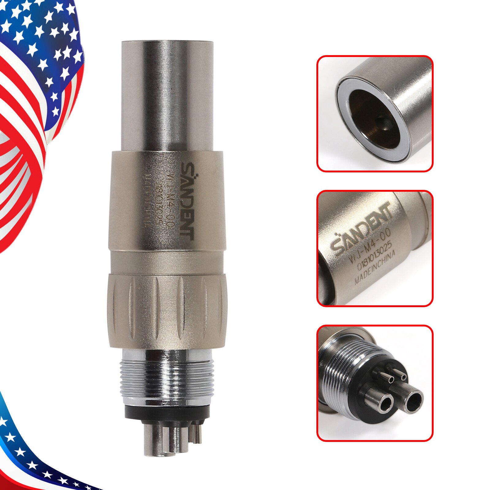 1-5* NSK Style Dental LED E-generator High Speed Handpiece /4Hole Coupler OR