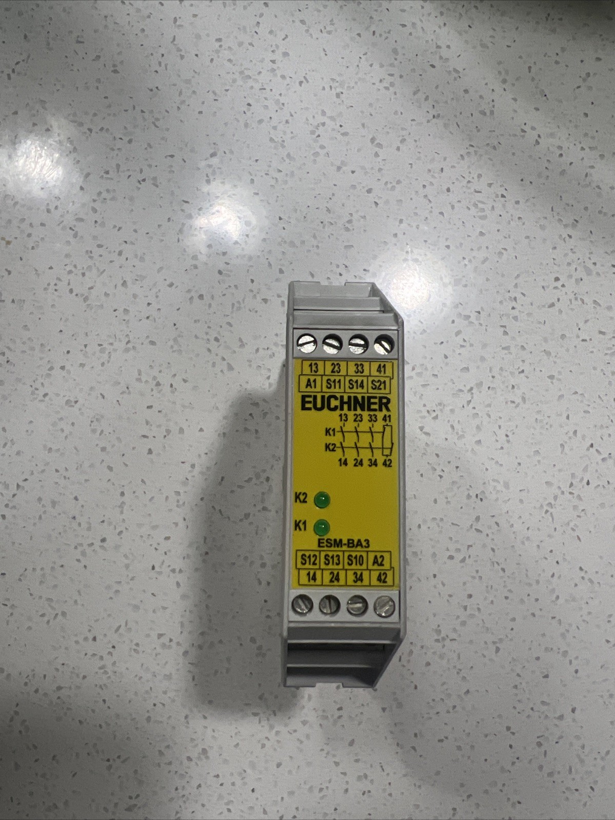 Euchner Esm-Ba301 Evaluation Safety Relay 24vdc . Slightly Used.Tested.