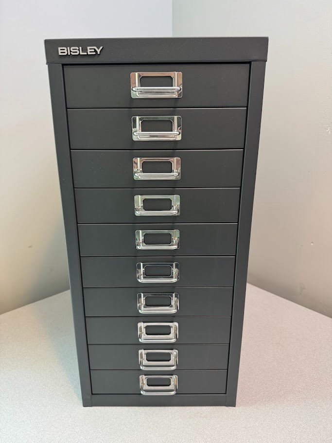 NEW! Bisley 10 Drawer MultiDrawer – Anthracite Grey **REDUCED PRICE**