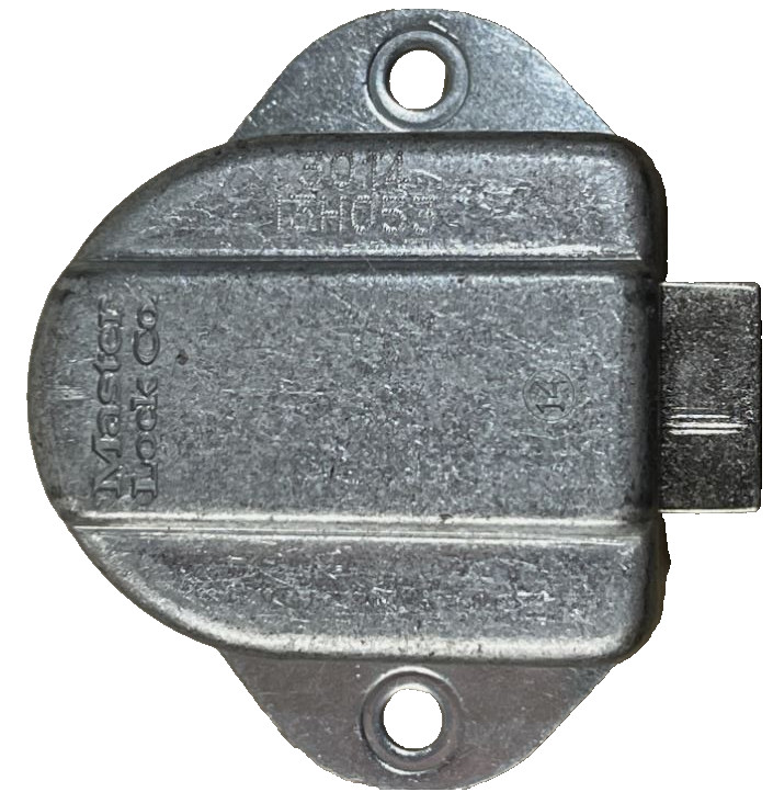 2-Master Lock 1710 Built-In Locker Locks 2 Keys Type Mounting 2 Holes