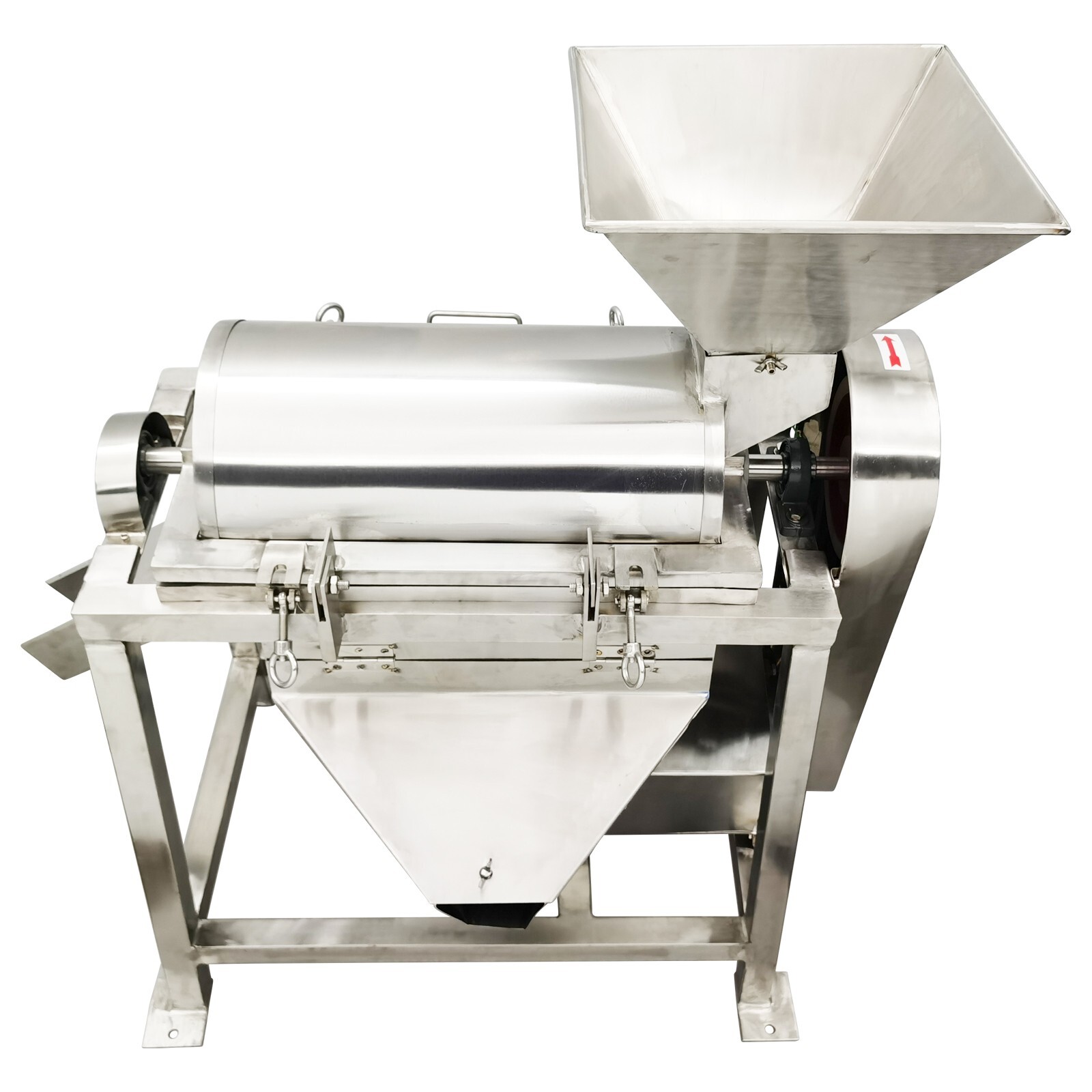 220V 3PH Auto Spiral Fruit and Vegetable Crushing and Beater 0.5T/H Sieve 0.12″