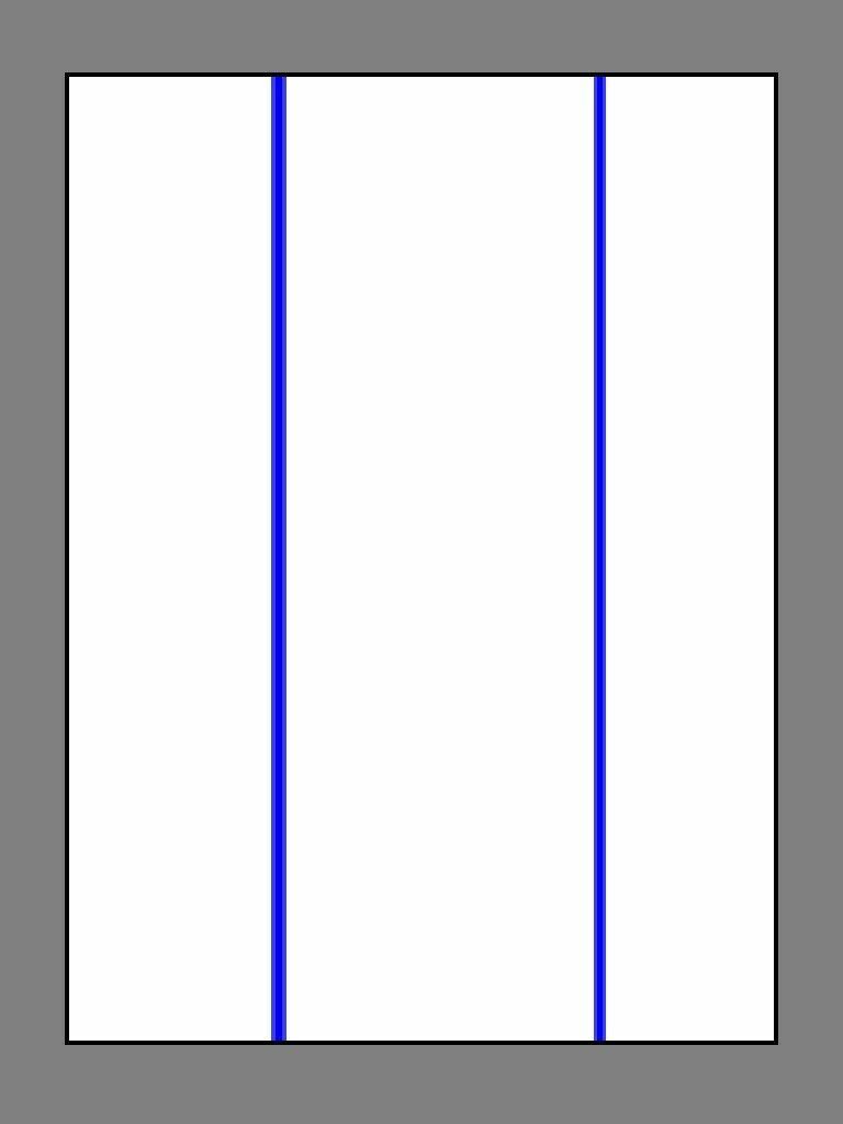 50 Sheets 8.5×11 Blue Line Dark Iron On Heat Transfer Paper for Inkjet