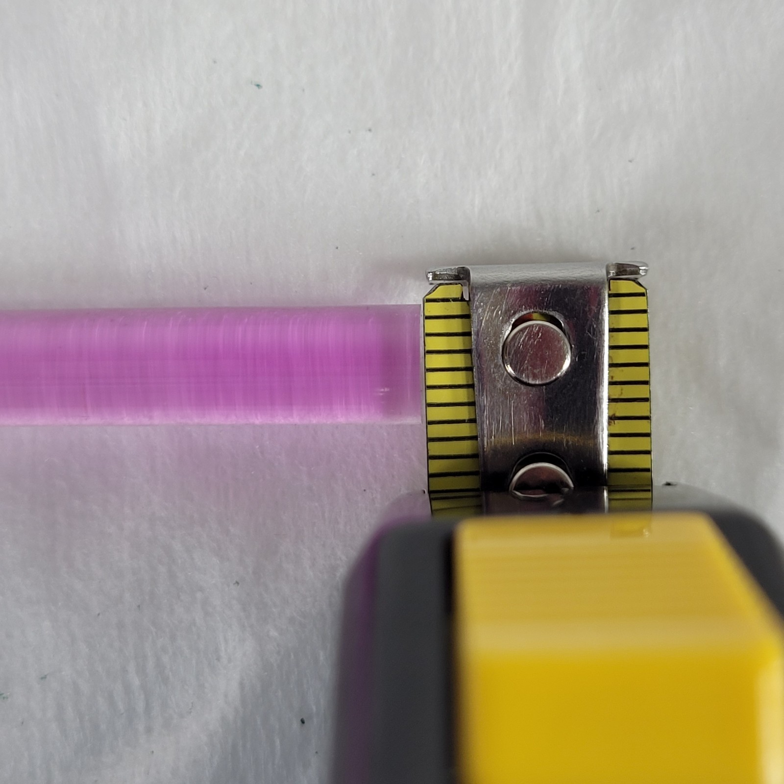 Linde Ruby Laser Rod Optical Maser Crystal 6mm x 52mm Coated Damaged