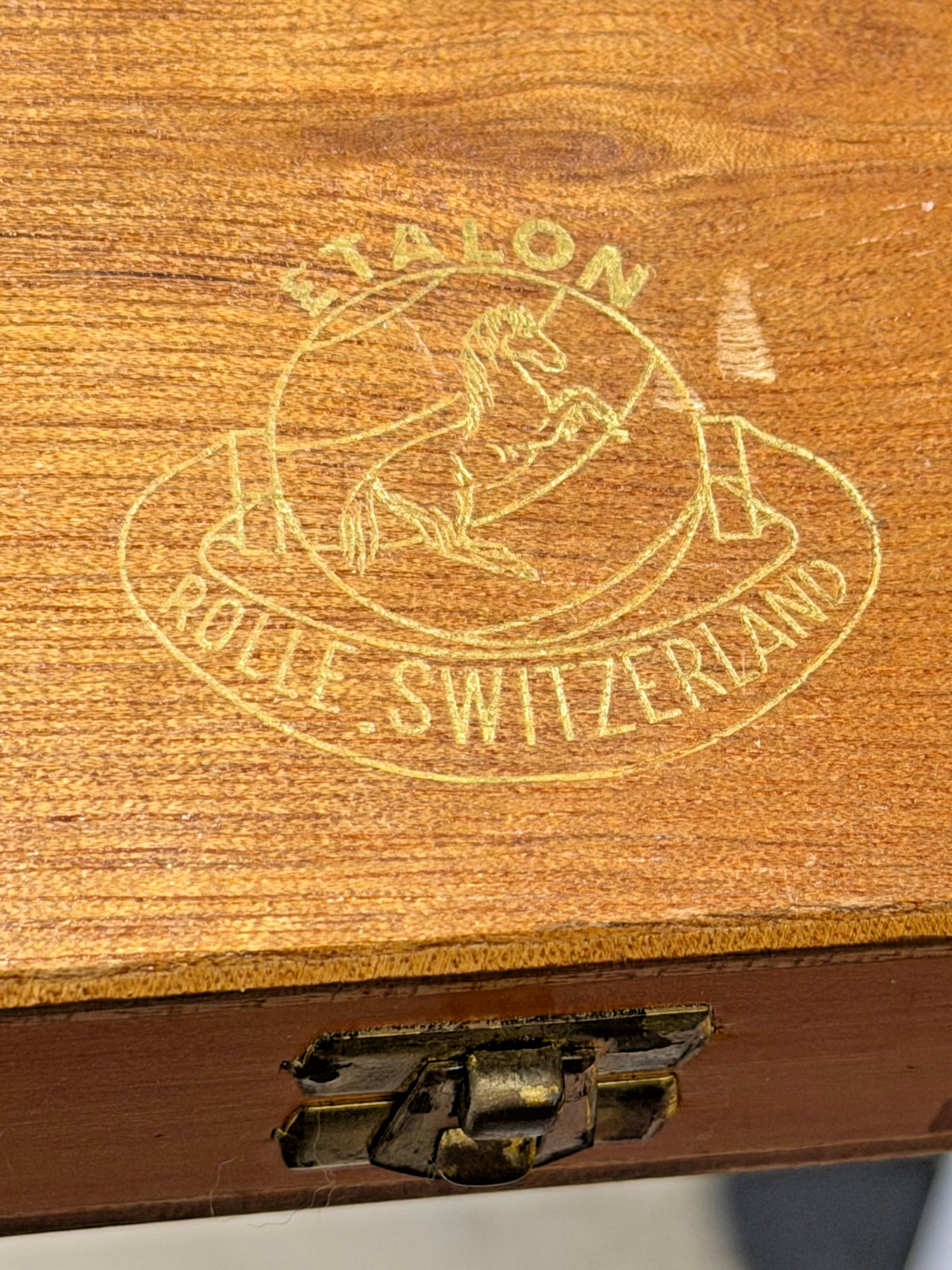Vintage Pierre Roch Etalon Rolle Switzerland 1″-2″ Micrometer w Wood Case & Cert