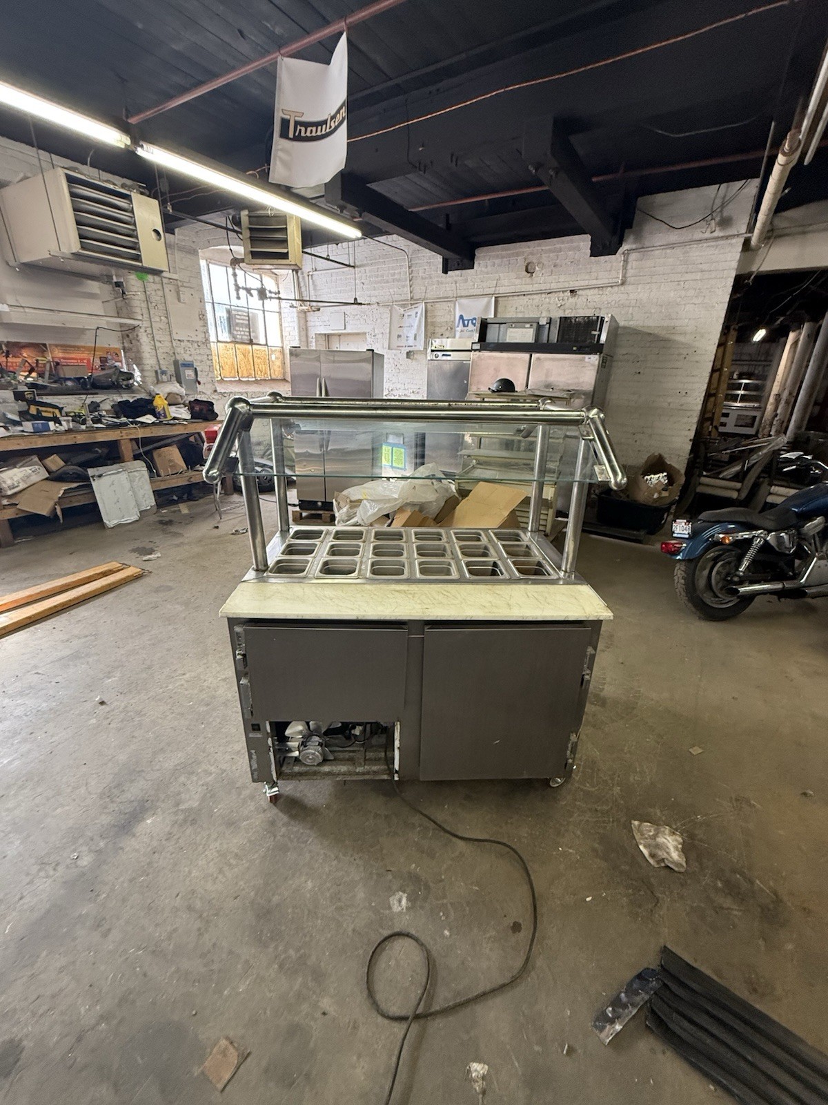 48” Used Buffett / Toppings Refrigerated Table Cooler Used Commercial