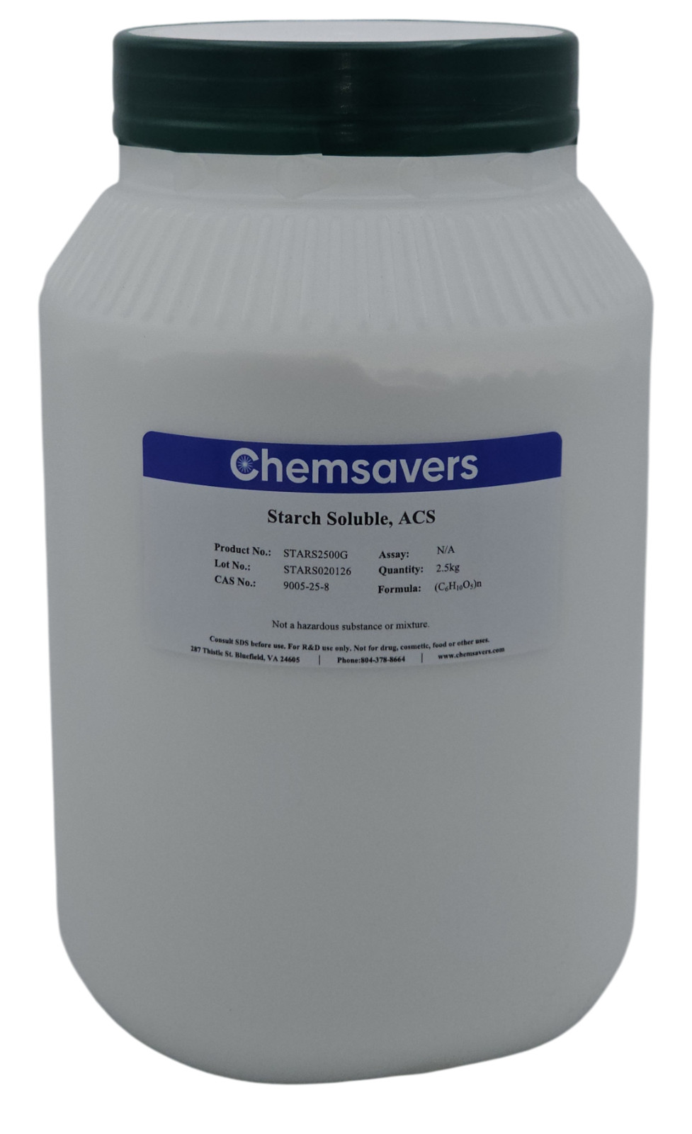 Starch Soluble, ACS, 2.5kg