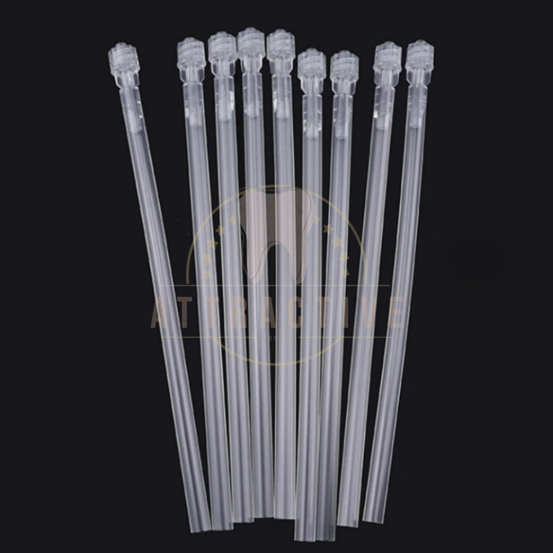 Dental Disposable Saliva Ejector Aspirator Suction Pre-bent Irrigation Tips