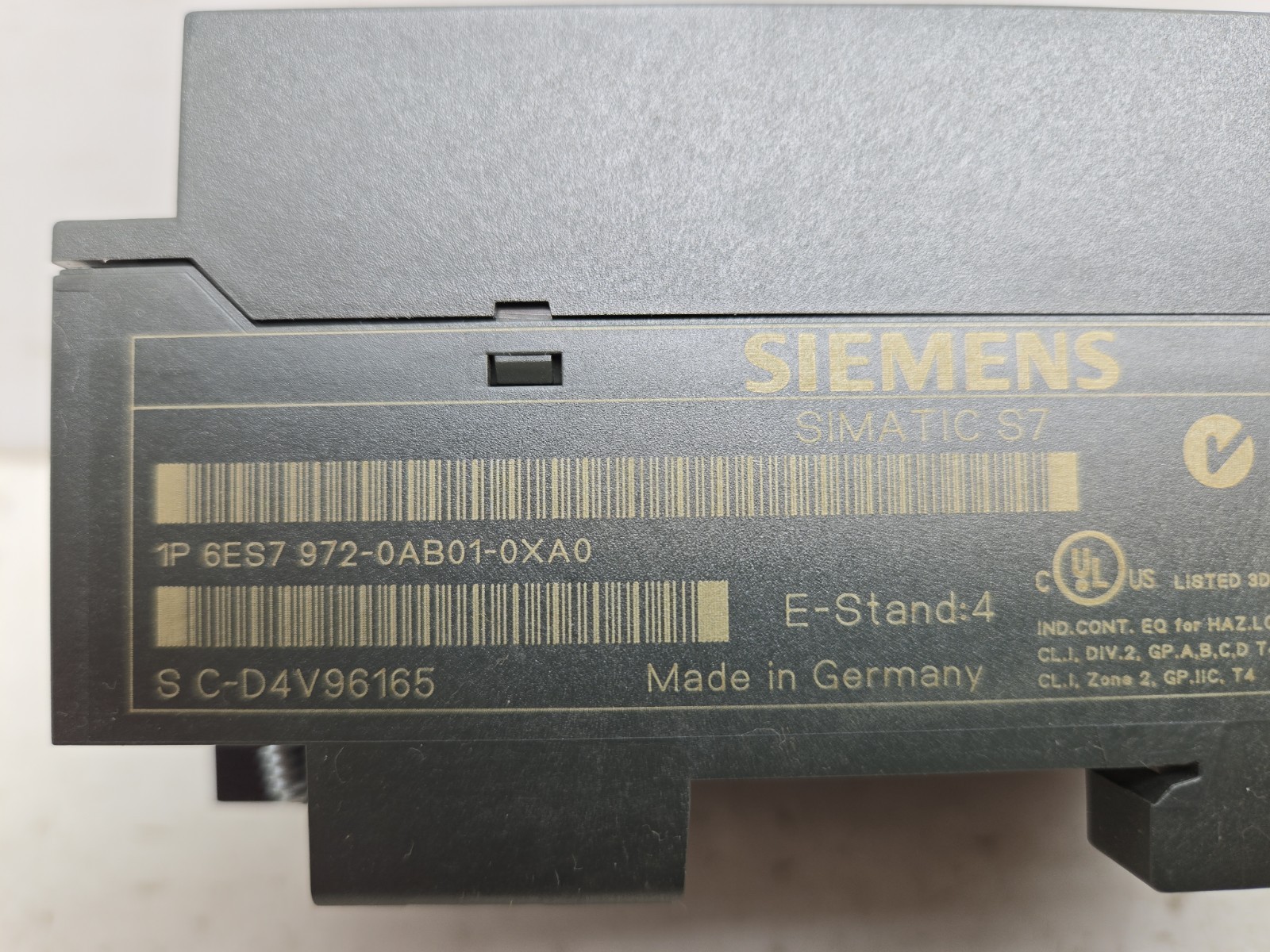 Siemens 6ES7972-0AB01-0XA0 SIMATIC S7 PROFIBUS DP Diagnostic Repeater RS485 24V