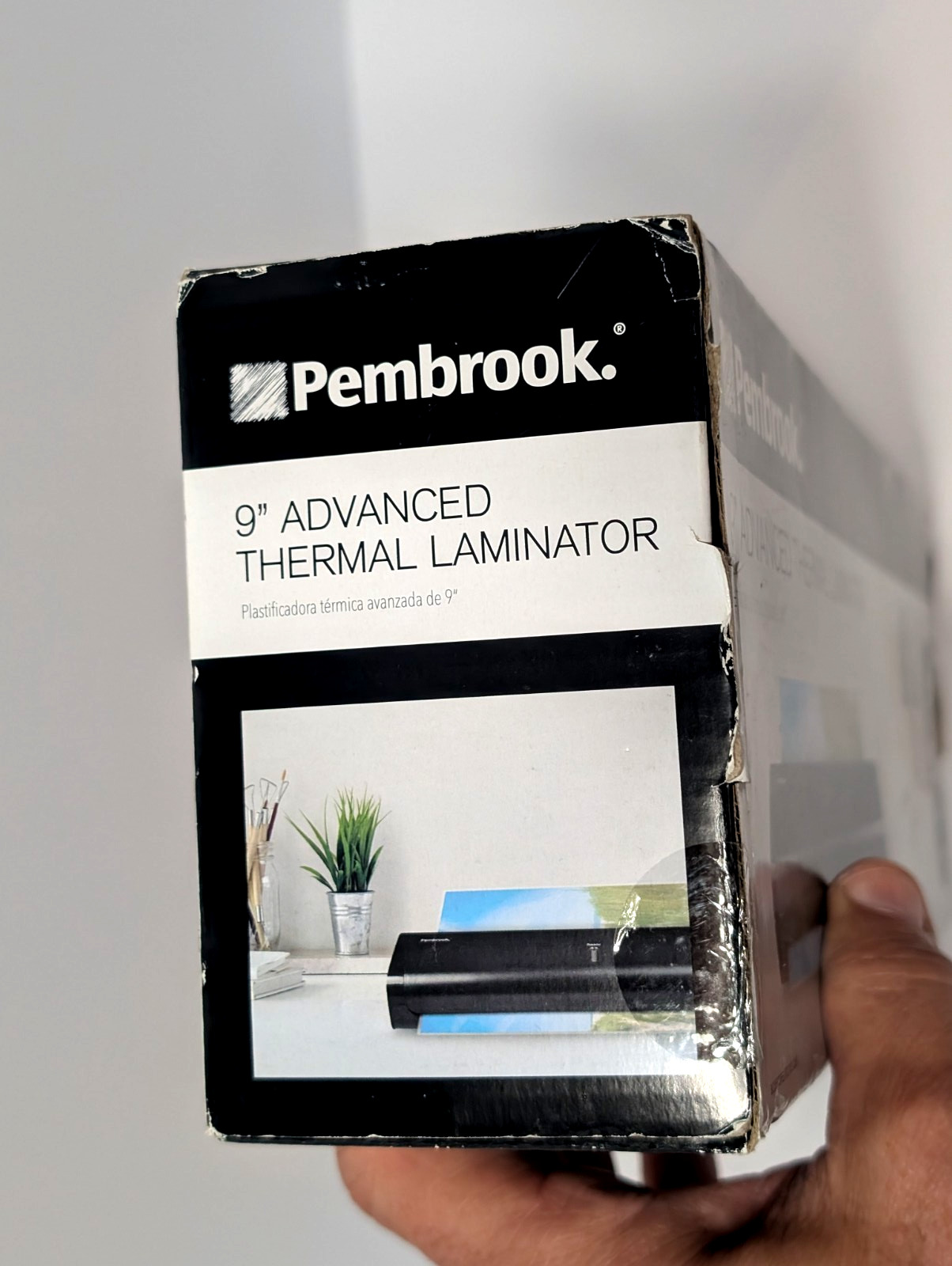 Pembrook 9″ Advanced Thermal Laminator In Box Unused Laminator W/Starter Pack