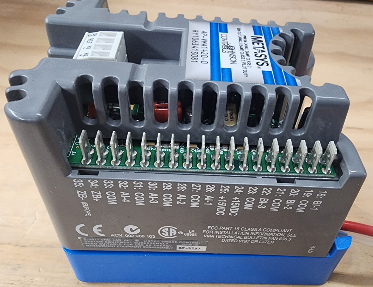 Metasys AP-VMA1420-0 Johnson Controls VAV Controllers Lot Of 10