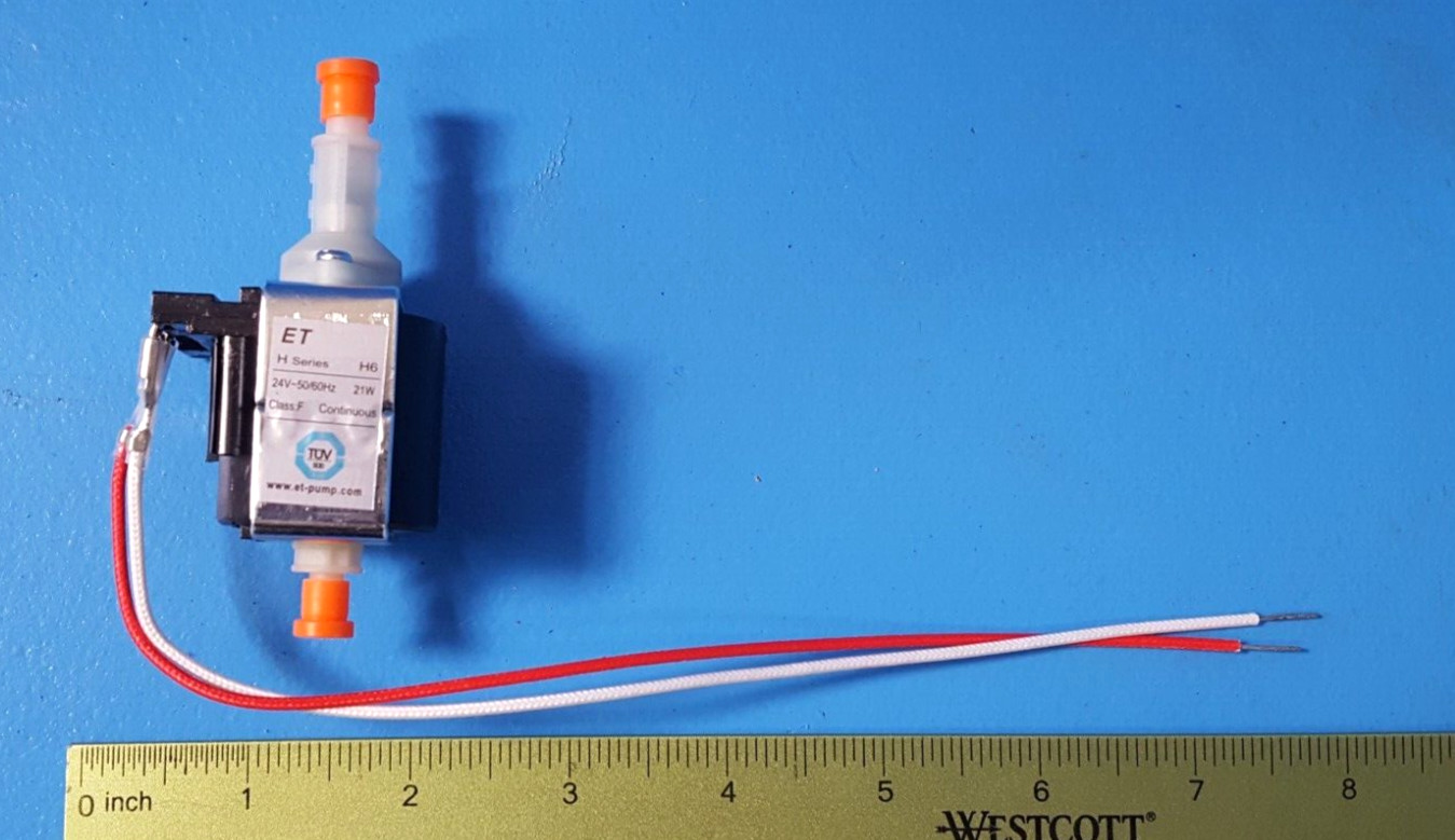 SOLENOID PUMP, H6, ET-PUMP, H-SERIES, 24VAC, 21W, 5 BAR