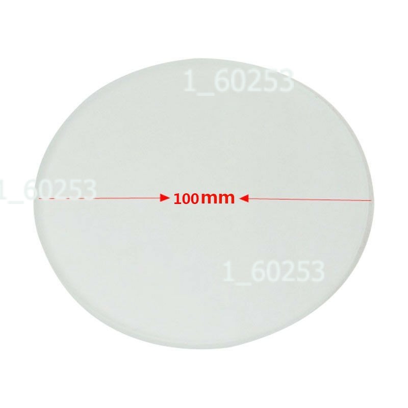 1PC 75mm/90mm/95mm/100m Stereo Microscope Specimen Stage Frosted Glass Plate