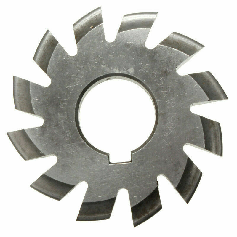 8Pcs/Set HSS M2.5 Bore 22mm PA 20°Degree #1#2#3#4#5#6#7#8 Involute Gear Cutter