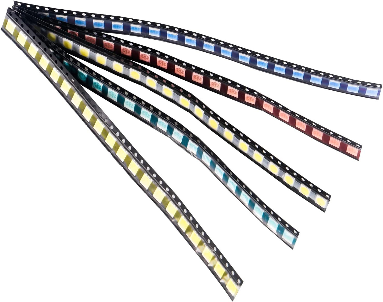 5050 SMD LED Diode Lights Assorted Kit (Mini Chip 5.0Mm X 5.0Mm for PCB DC