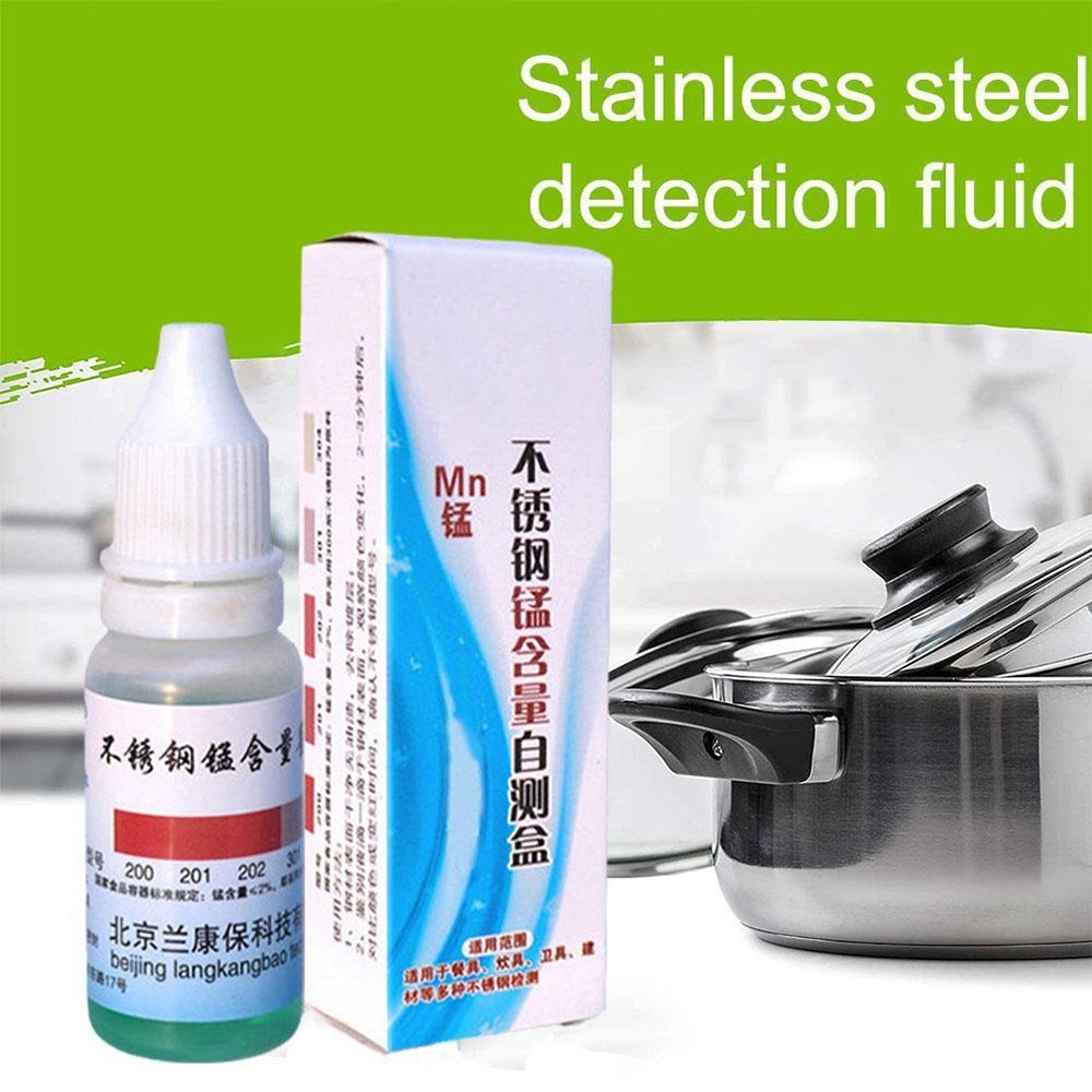 Stainless Steel Testing Reagent for Liquid Manganese Detection 304 Model 12ml*1