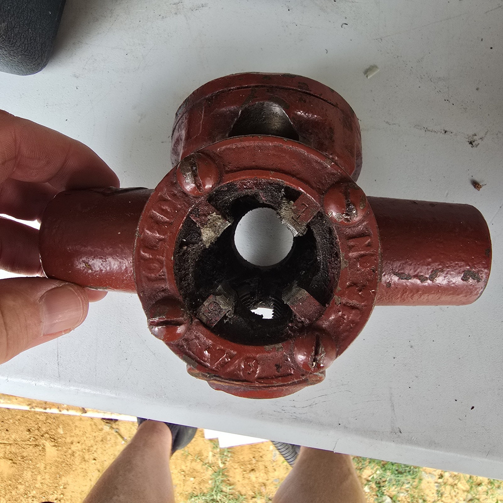 RIDGID 65-R Die Head Pipe Threader w/ Die, 2″ NPT Right-Hand