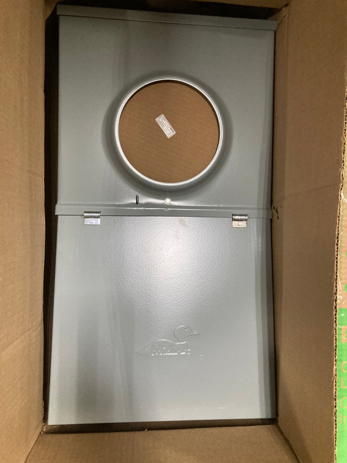 Midwest 100 Amp 4-Space 8-Circuit Main Breaker Metered Temporary Power Panel