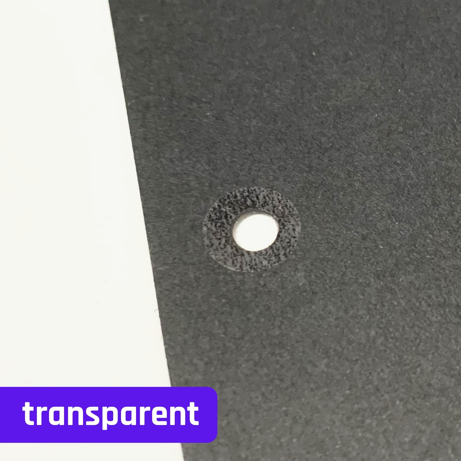 2000 Pieces – Clear Hole Punch 0.5*0.5 inches, Clear,transparent