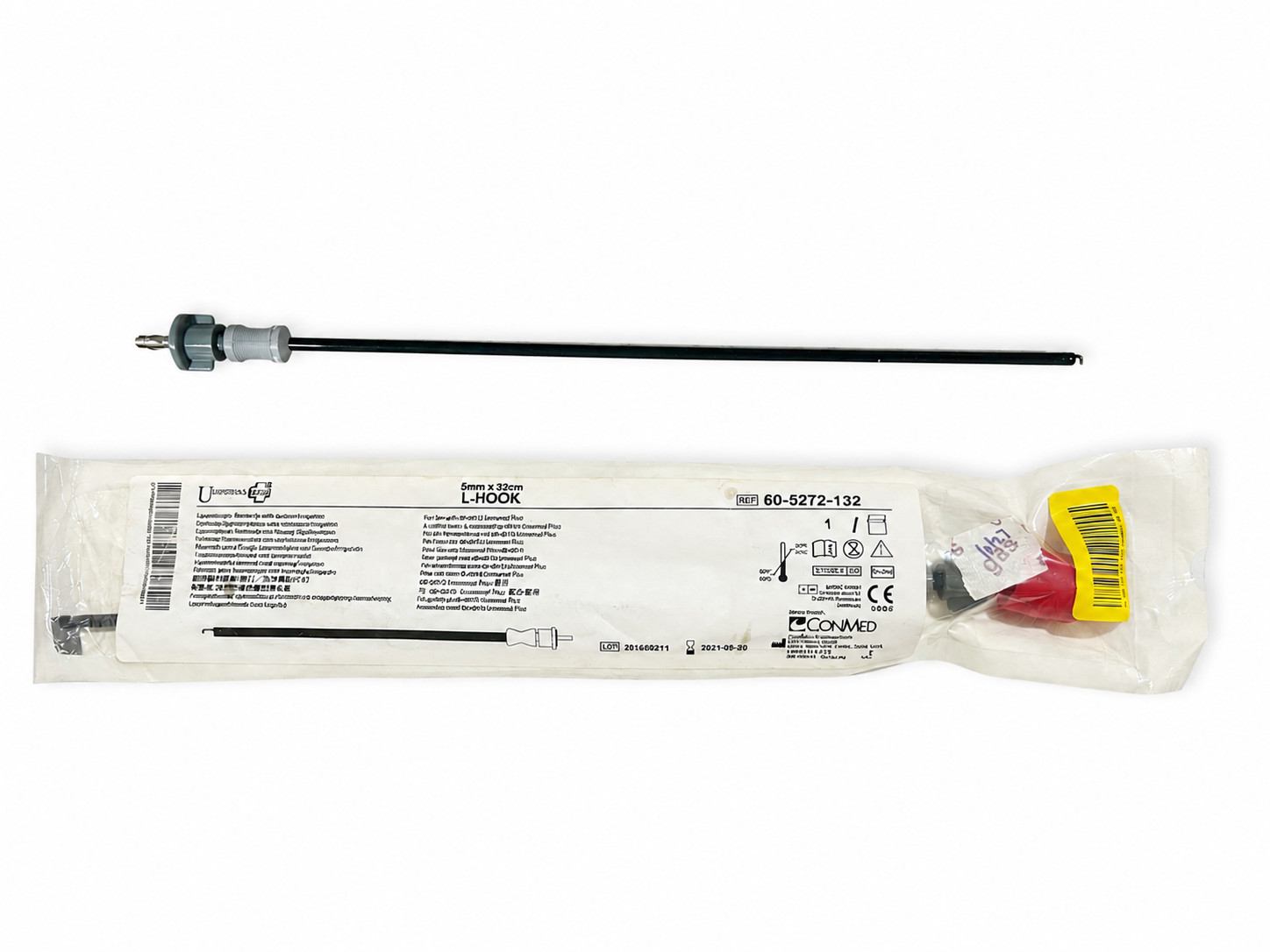 ConMed L-Hook Electrode 5mm x 32cm