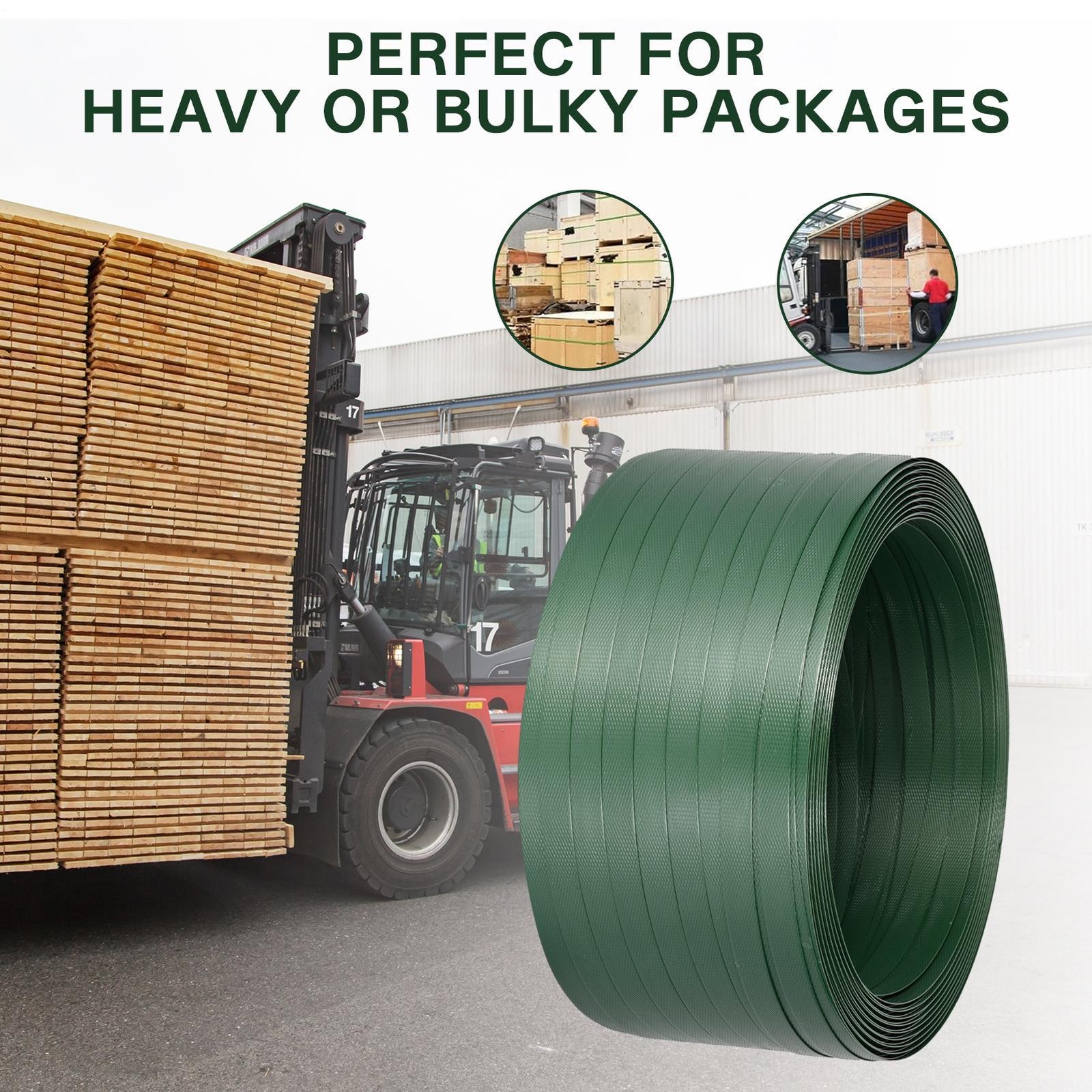 Banding Strapping Kit Pallet Packaging Tool Heavy Duty Tensioner Kit
