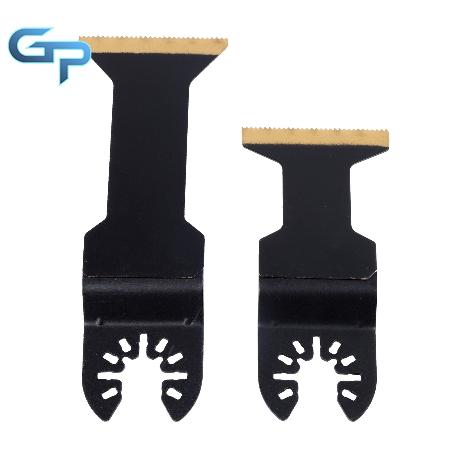 12 Pcs Titanium Metal Cutting Blades Extended Oscillating Saw Blades