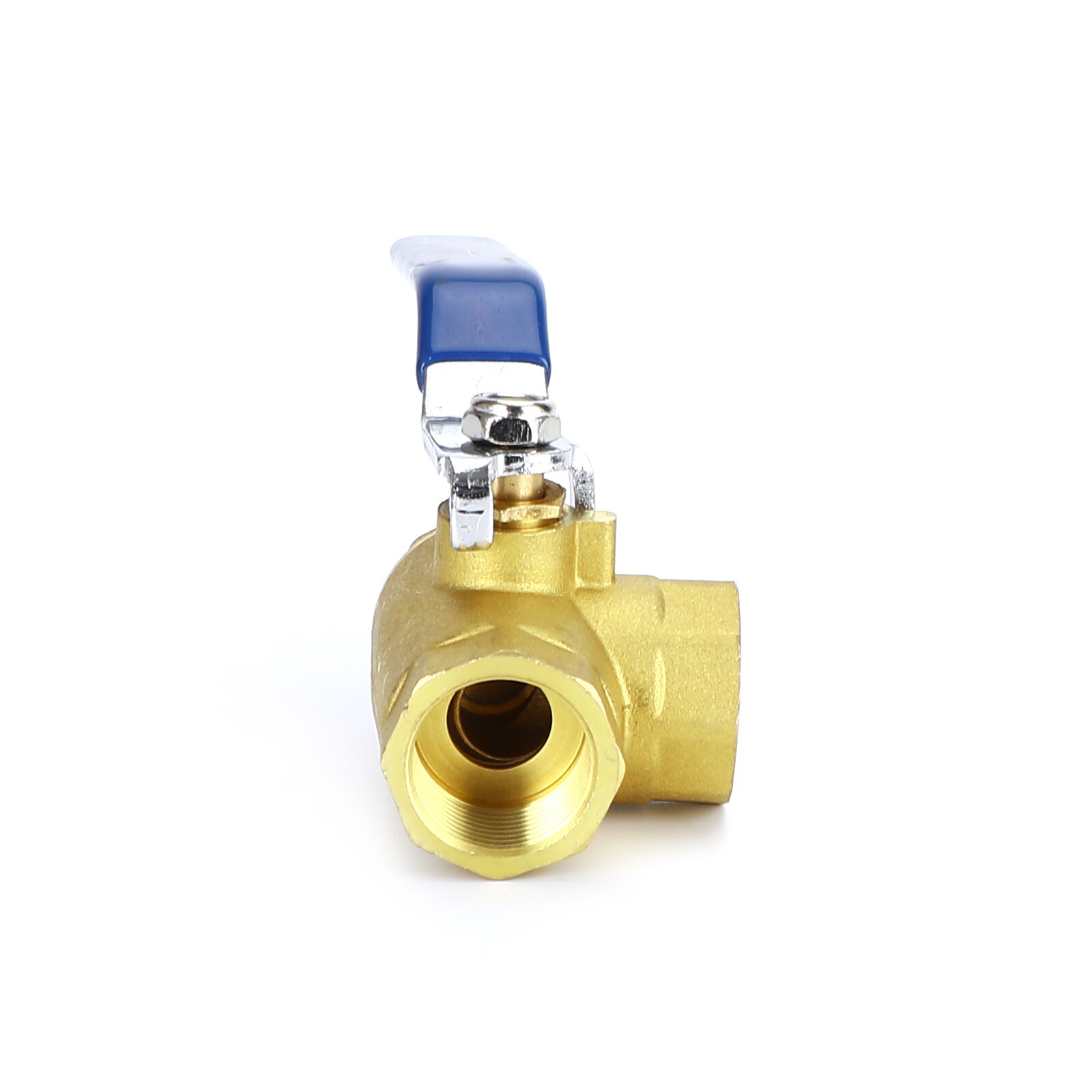 3/4″ 3 Way Ball Valve Female L Port Vinly Insulation Handle 600 WOG DN20 USA