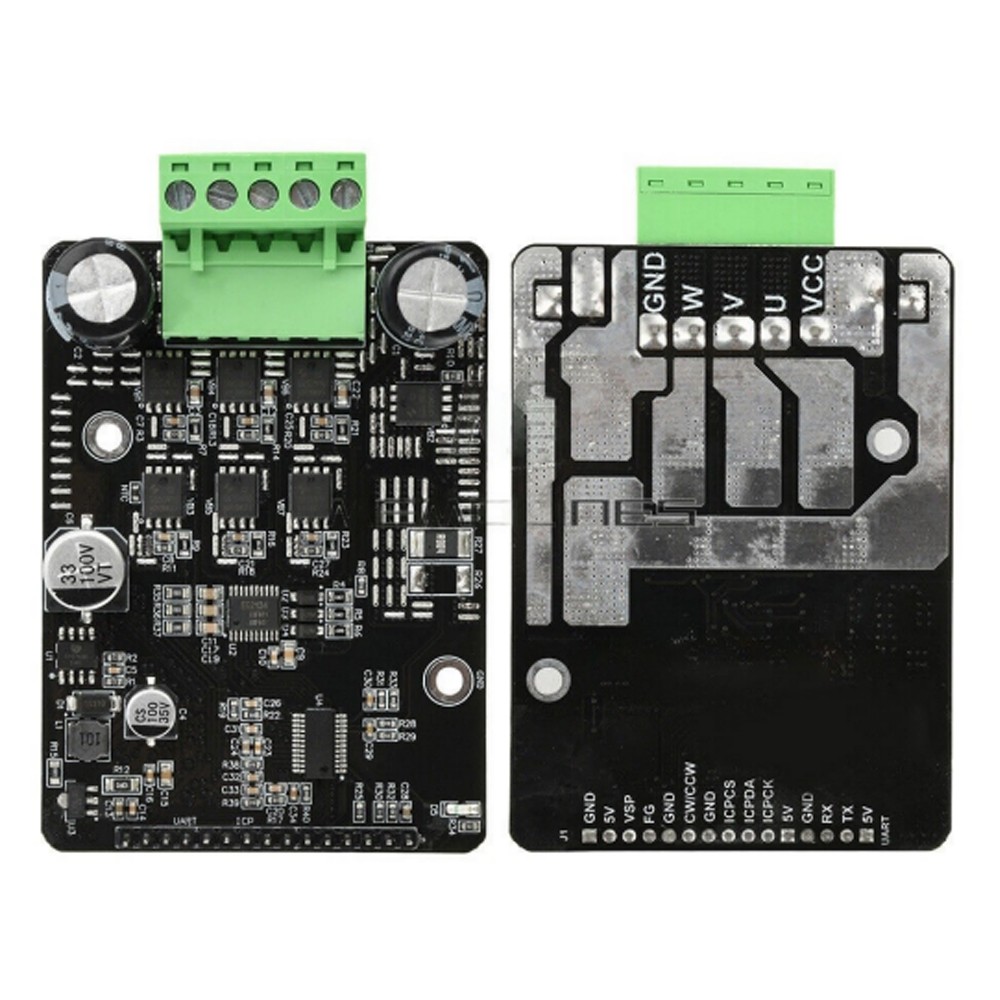 DC 6-80V BLDC 3-Phase DC Brushless Motor Controller 50A 1600W PWM Motor Driver