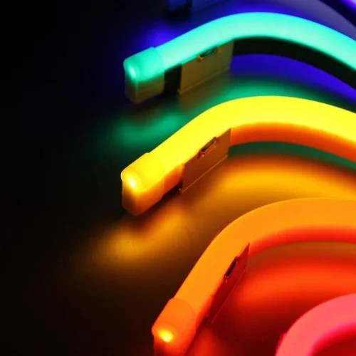 Commercial LED Neon Flex Strip Light Yellow 98ft (30M) 24V UL Listed – New Reel