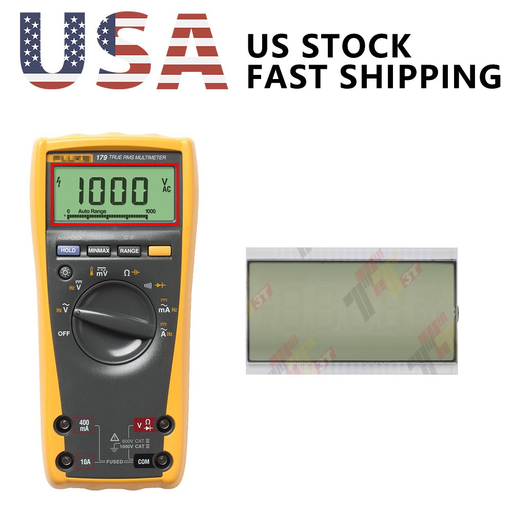 Display for FLUKE 77IV 175 177 179 True Rms Digital Multimeter Repair