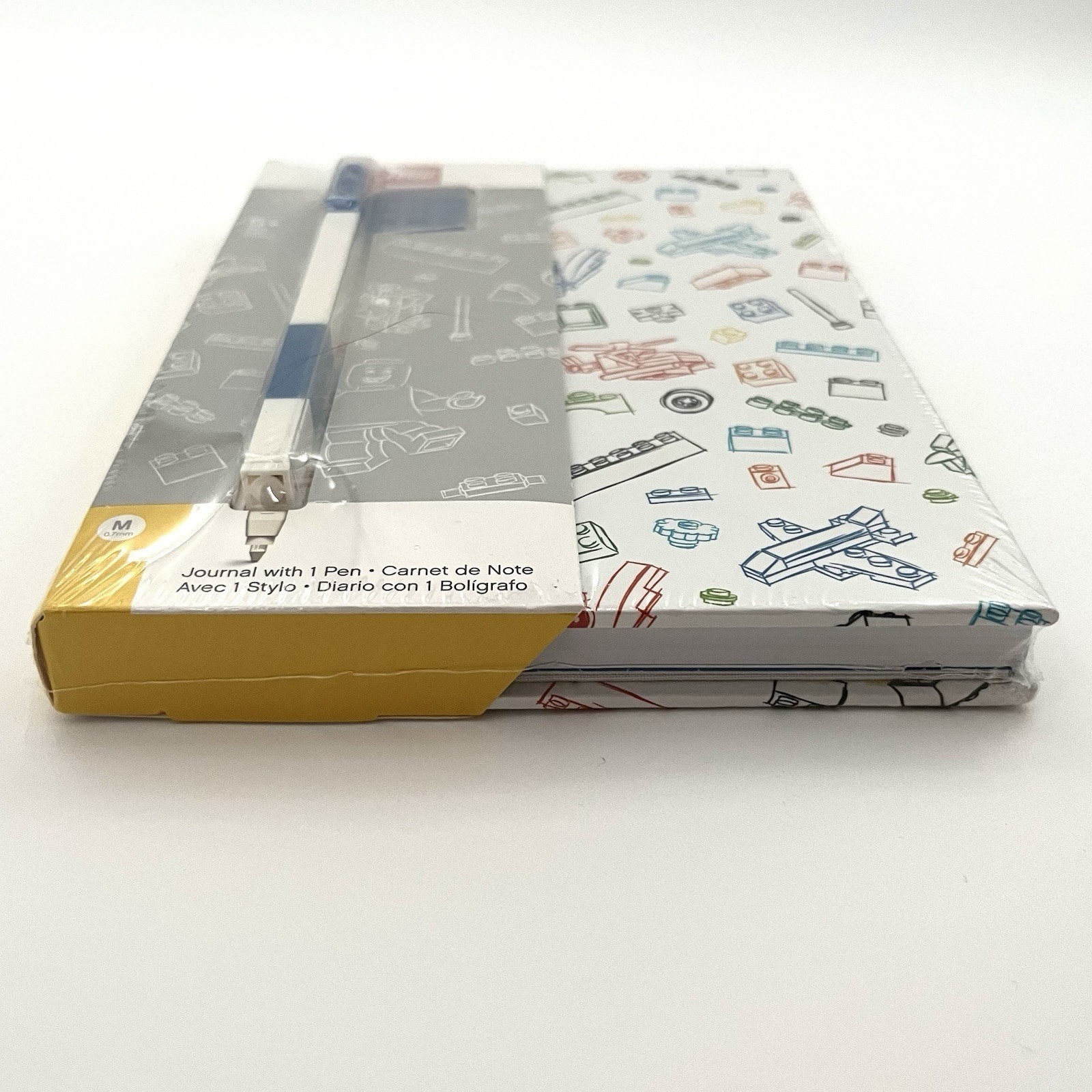 LEGO Journal Pen Hardcover Notebook Stationary Diary Lined Blank Book New Sealed