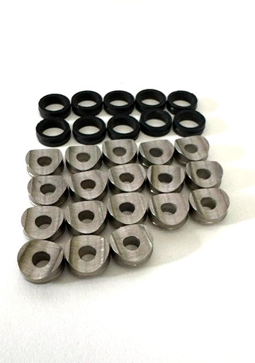 Graco 246453 RAC X One Seals (QTY 18 Seat Seals, 10 Rubber Gaskets) New