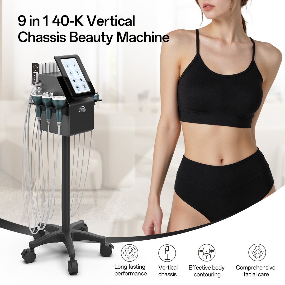 Pro 9 in 1 Beauty Machine for Body Massage Facial Care Skin Lifting Lost Weig87