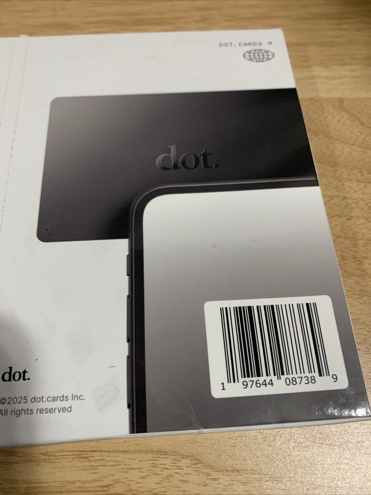 Dot. Networking Card Business Card Black