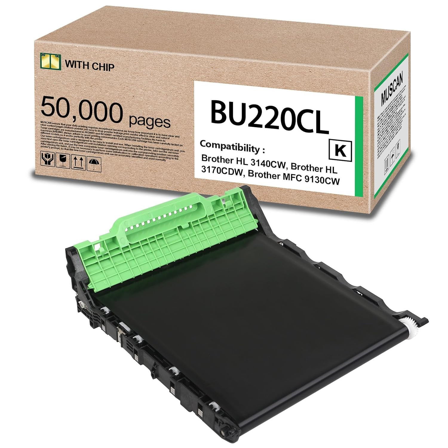 BU220CL BU-220CL Transfer Belt Unit Replacement Compatible with Brother HL-3140C