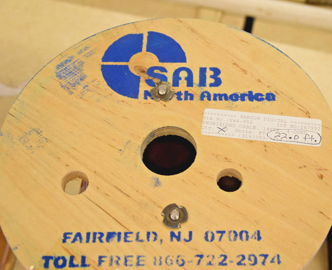 22 ft.. SAB 1271404 Hi Temp Silicon Jkt, Unshlded, 14 AWG, 4-Cond, FREE SHIP!