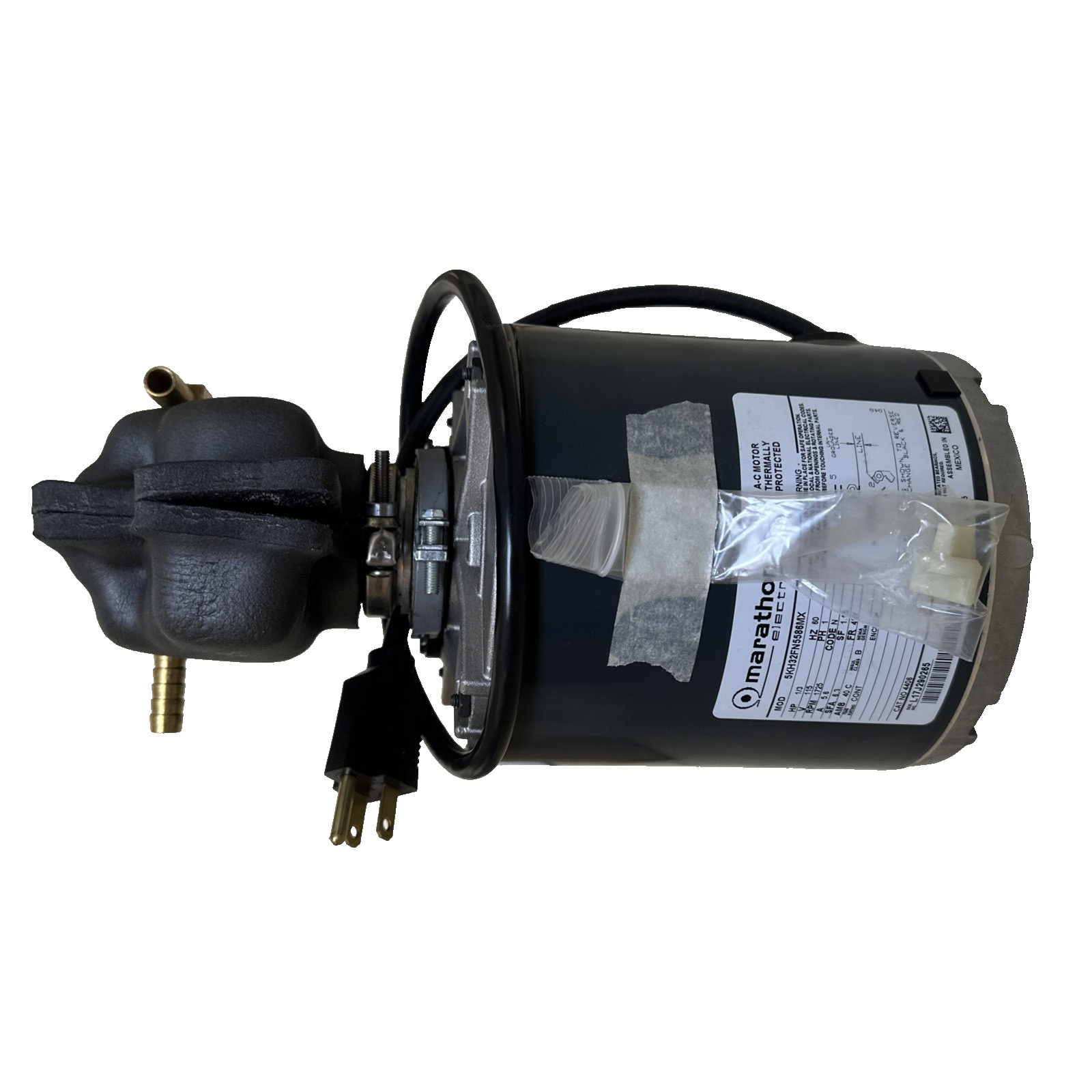 New MARATHON 5KH32FN5586MX CARBONATOR PUMP MOTOR 1/3HP 1725 RPM 5.6A 48Y