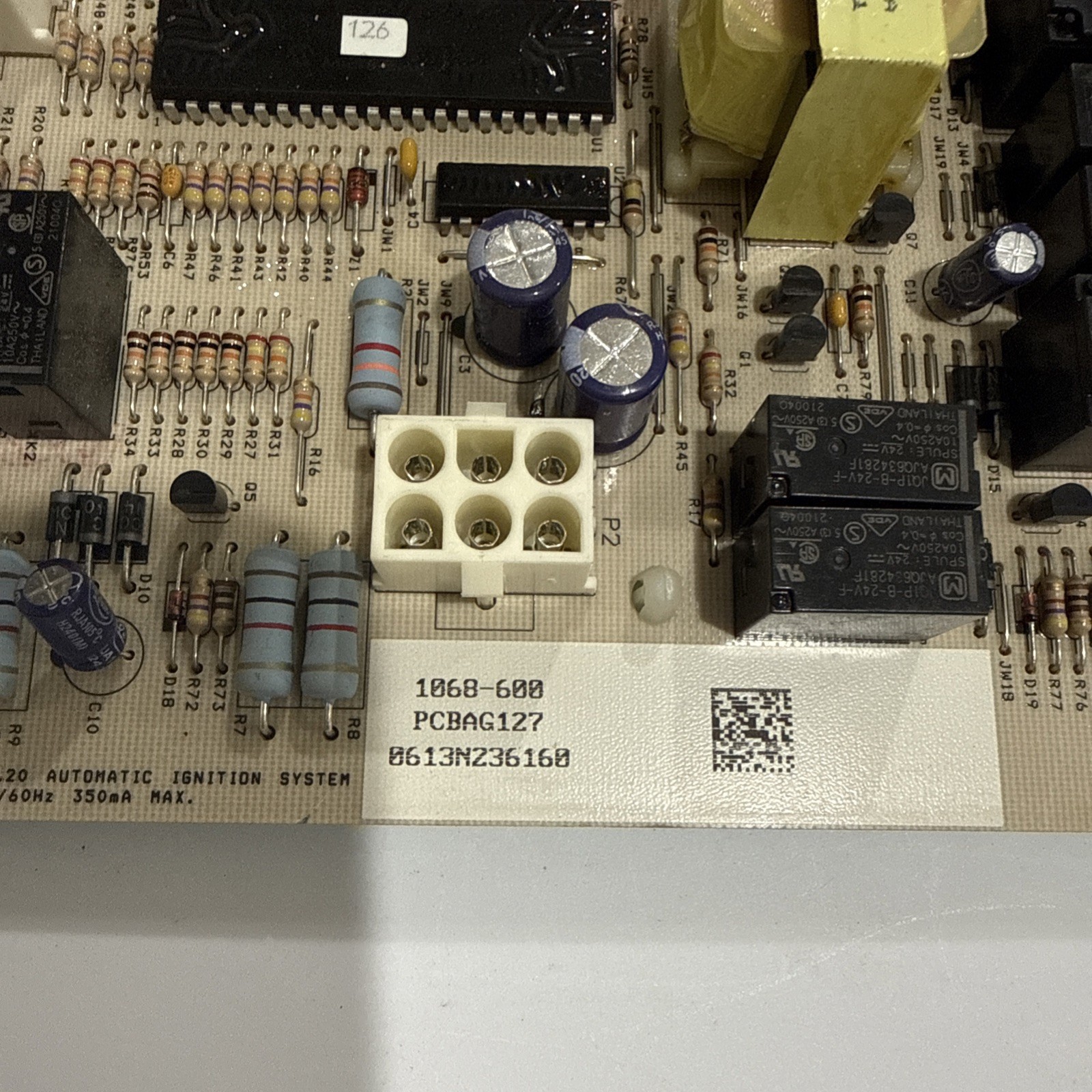 Goodman Amana PCBAG127 Furnace Control Circuit 1068-600 used
