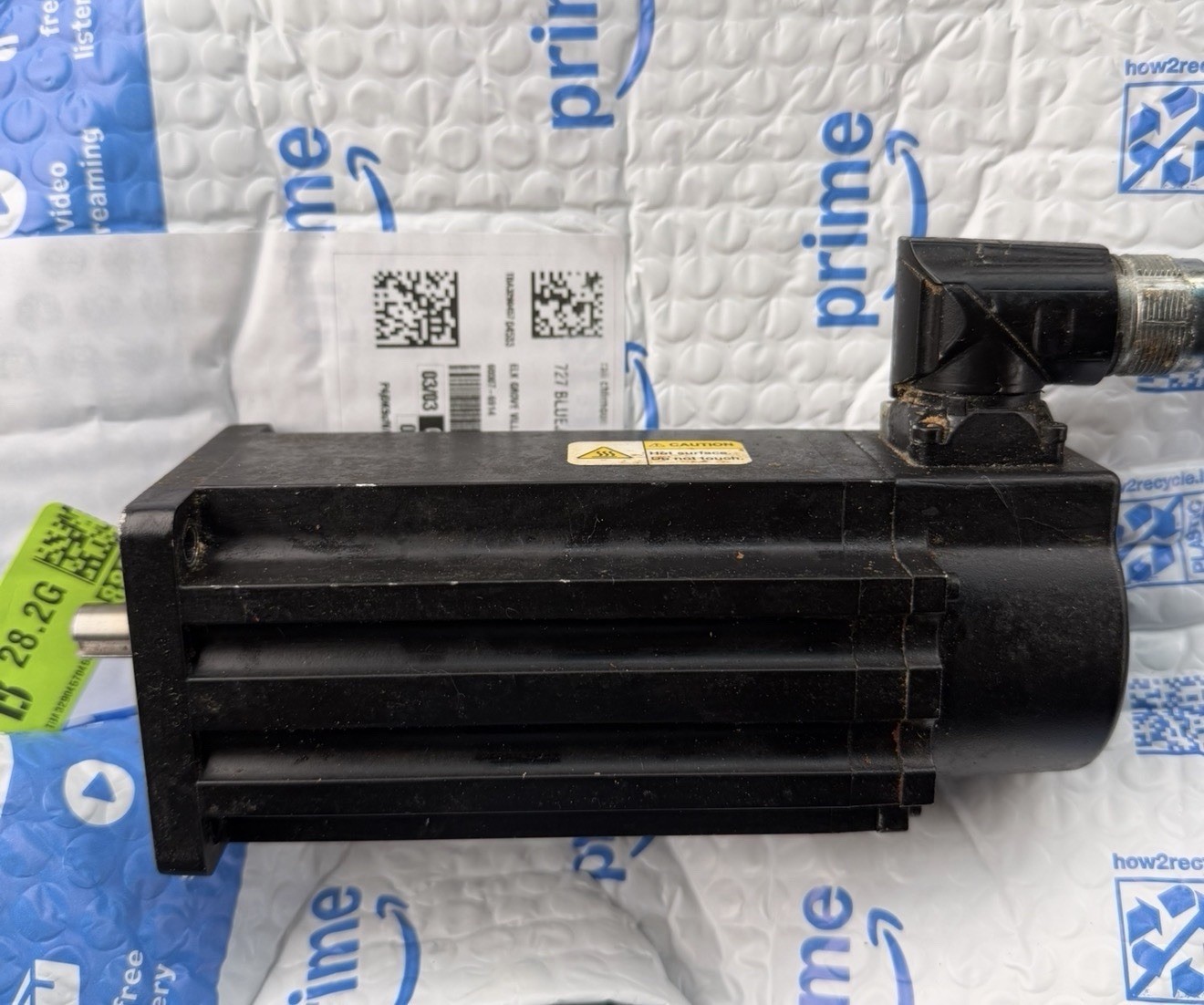 ALLEN BRADLEY VPL-B0753F-PJ12AS LOW INERTIA MOTOR