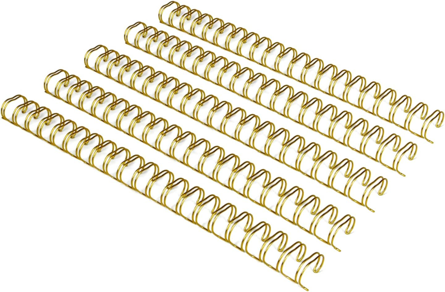 Double Loop Binding Wire Spines, 1 Inch, 2:1 Pitch Binding Wires Capacity 240…
