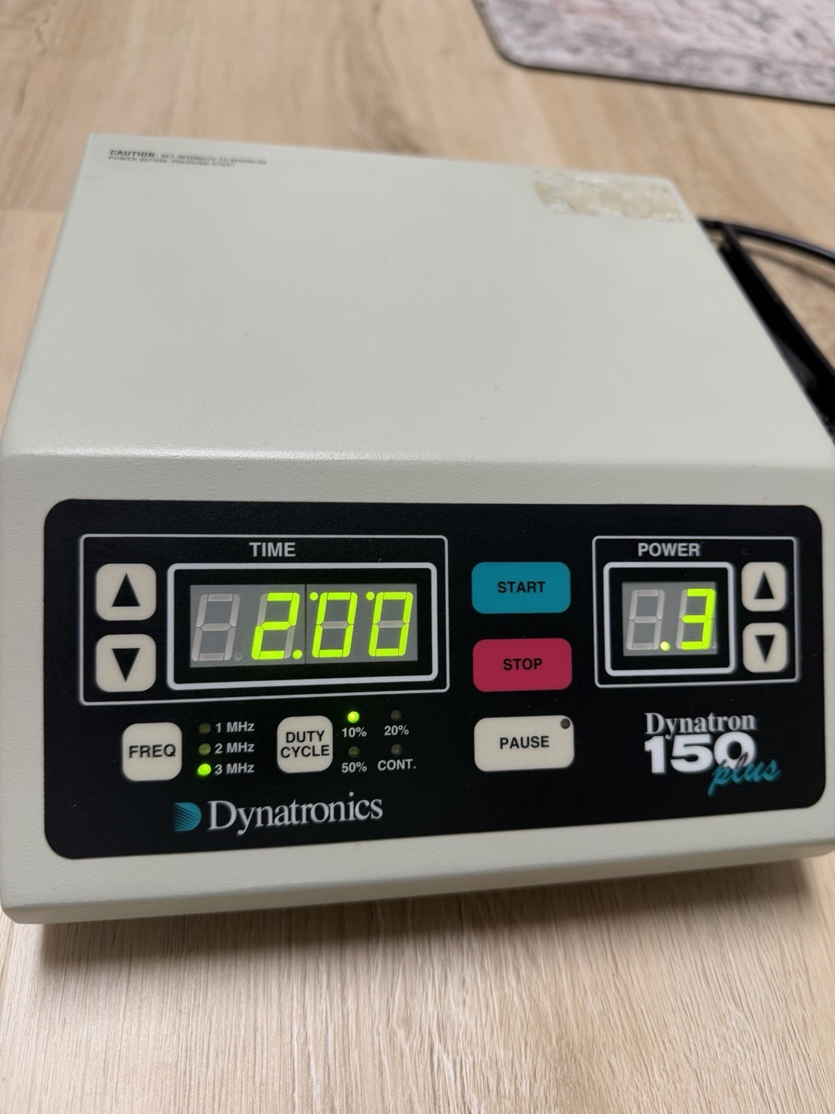Dynatron 150 Plus Therapeutic Ultrasound Unit w/ Wand