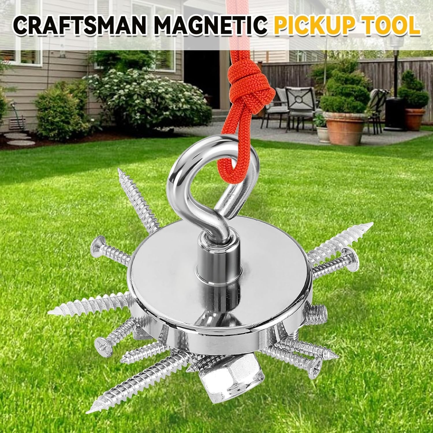 150lbs Pulling Force Neodymium Fishing Magnet 1.42in for Safe Retrieval