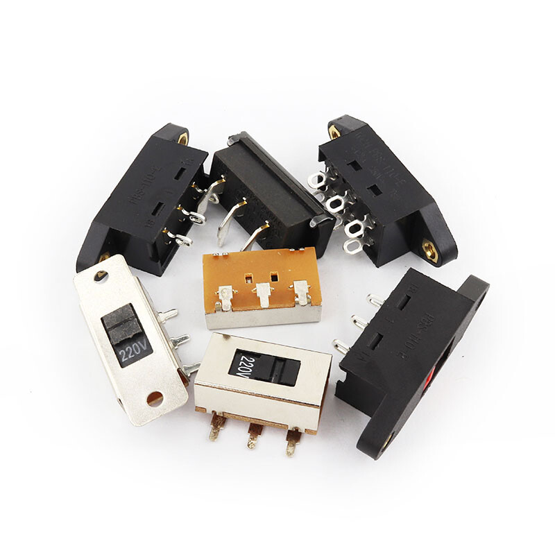 Voltage Selector Slide Switch AC 110V-220V / 115V-220V / 115V-230V 3 Pin 6 Pin