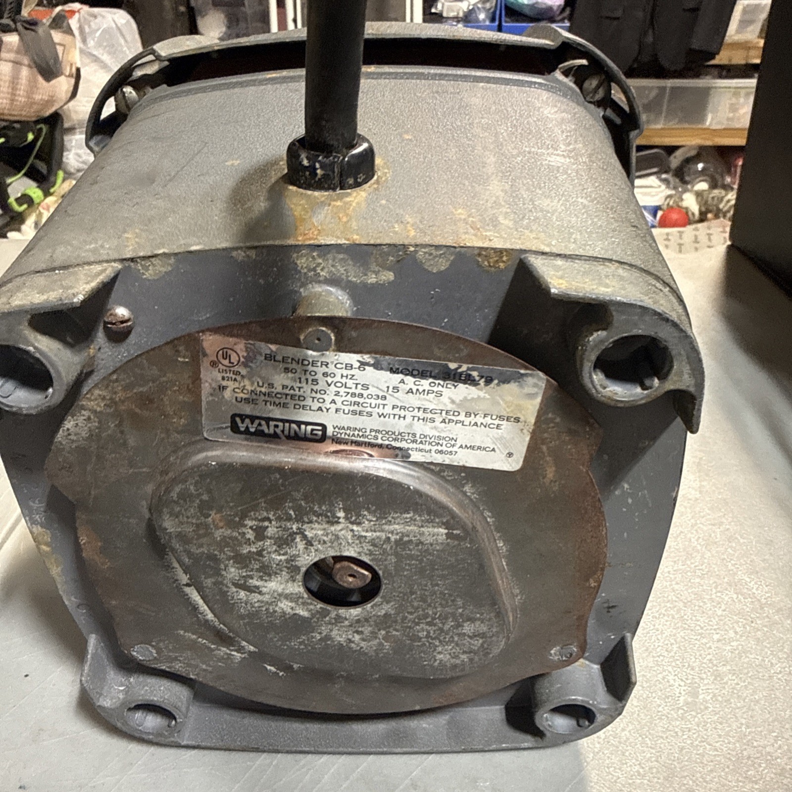 Waring CB-6 Commercial 1-Gal Blender Model (31bl79) See Description Please