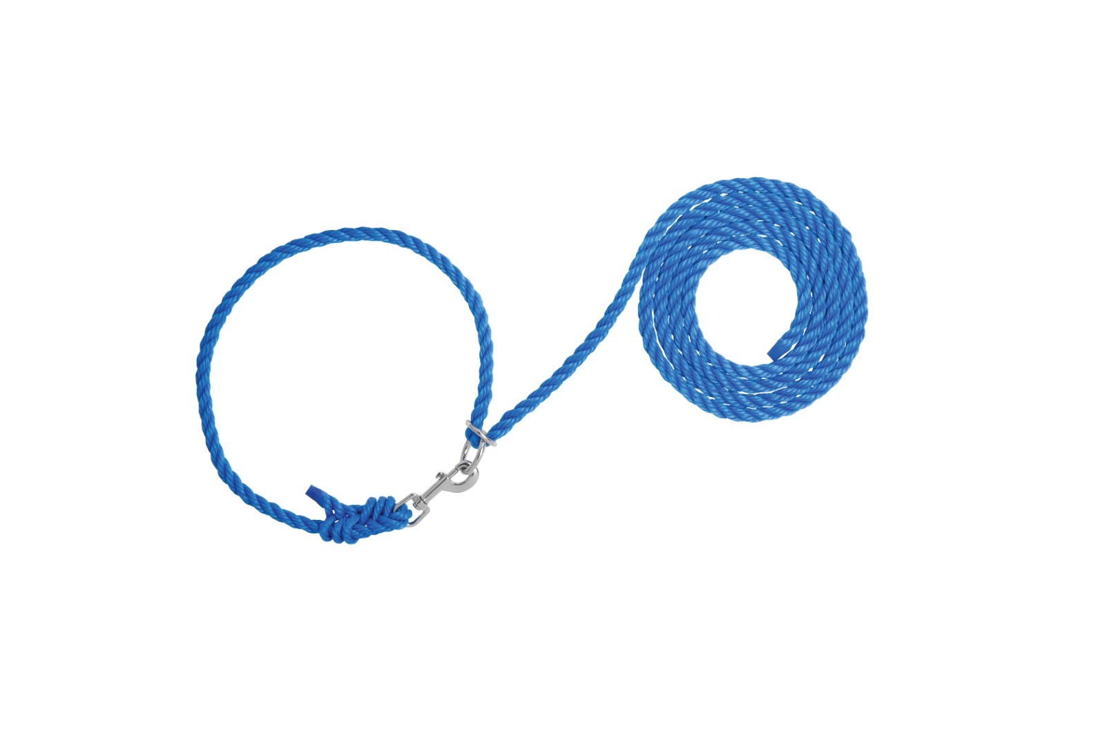 Weaver, Livestock Adjustable Poly Neck Rope Blue