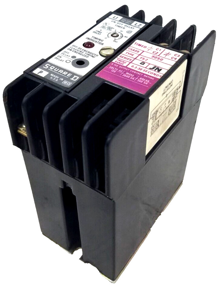 9050 FS-2 Square D ON/OFF Delay Timer – Next Day Option