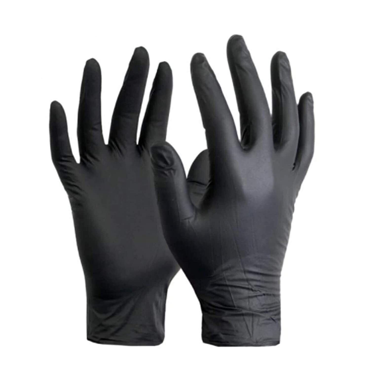 Nitrile Examination Gloves Powder Free, Blue / Black, 1000ct (Message for size) 