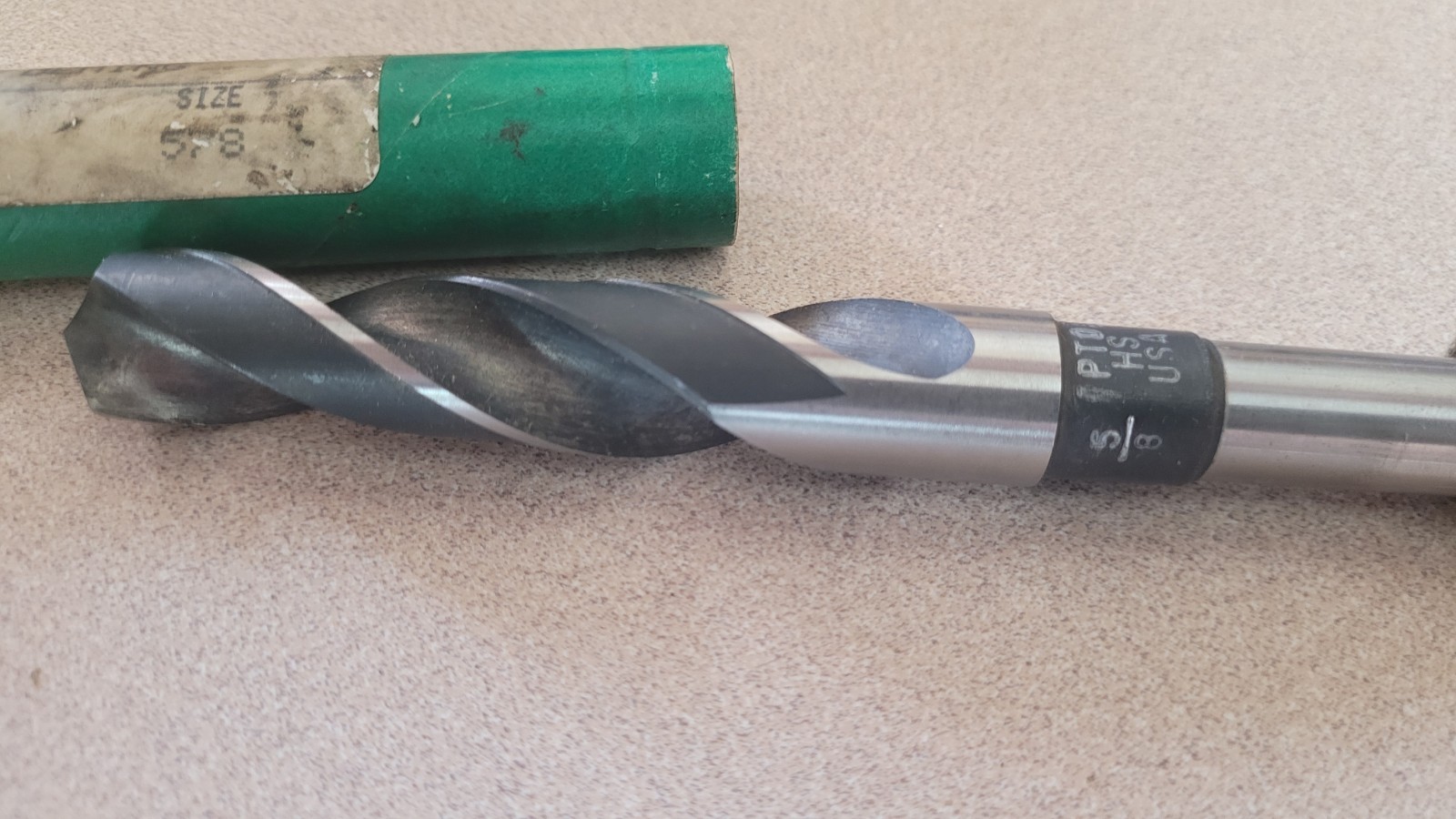 *NEW* Precision Twist Drill Co Jobber 5/8″ Bit High Speed Steel 091440 R56