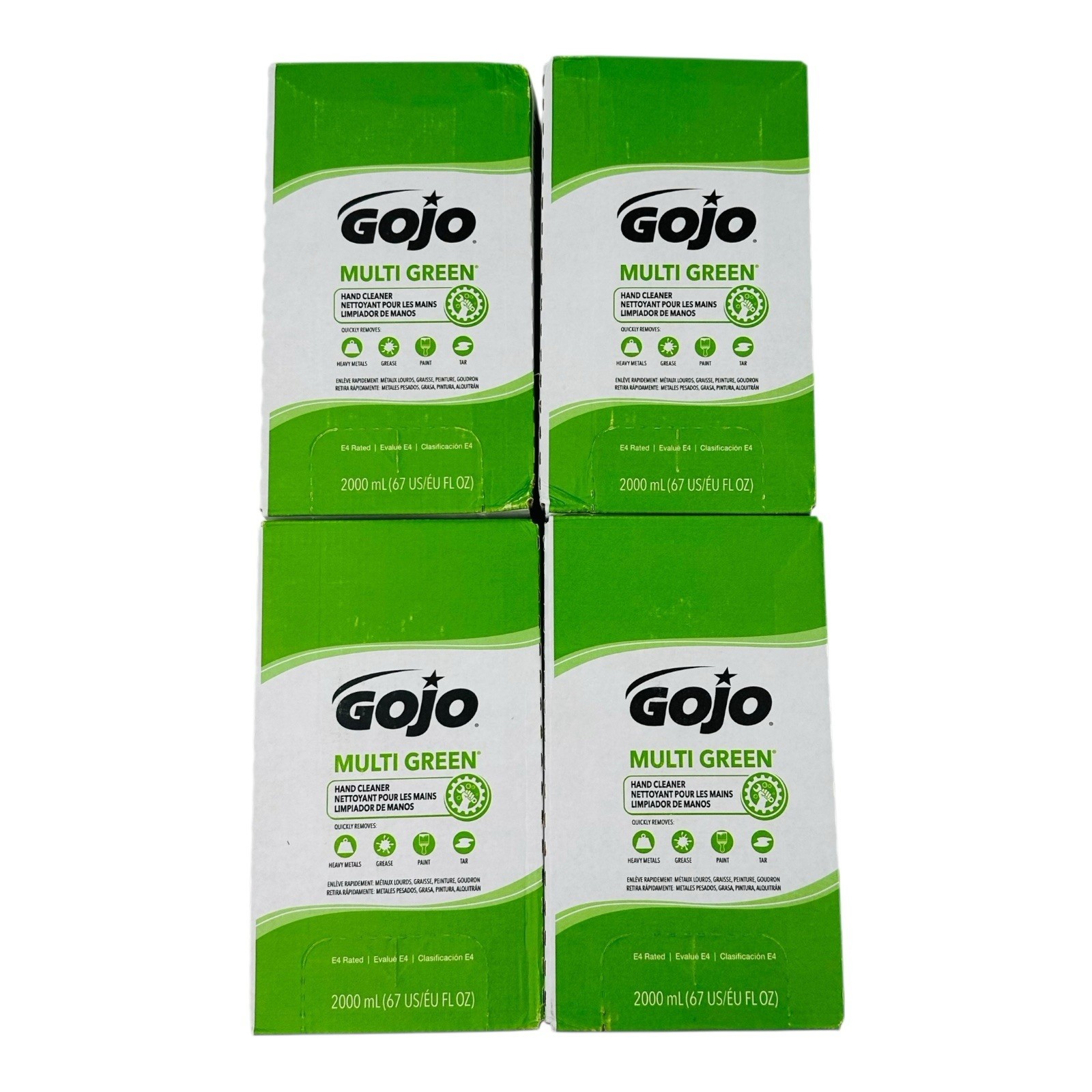 4 Refills Gojo Multi Green Hand Cleaner for PRO TDX Dispenser Exp.04/2028