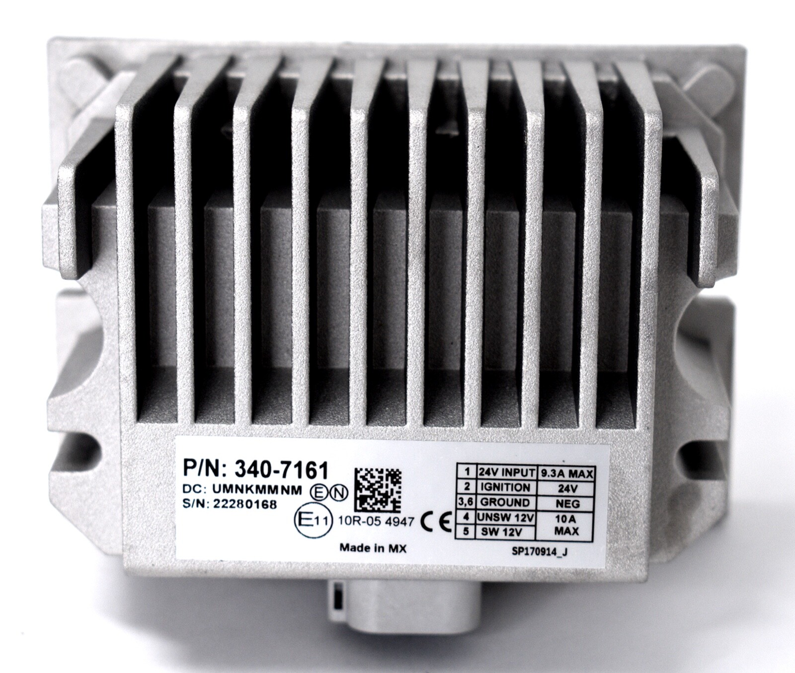 CAT 340-7161 24 V to 12 V Power Converter New